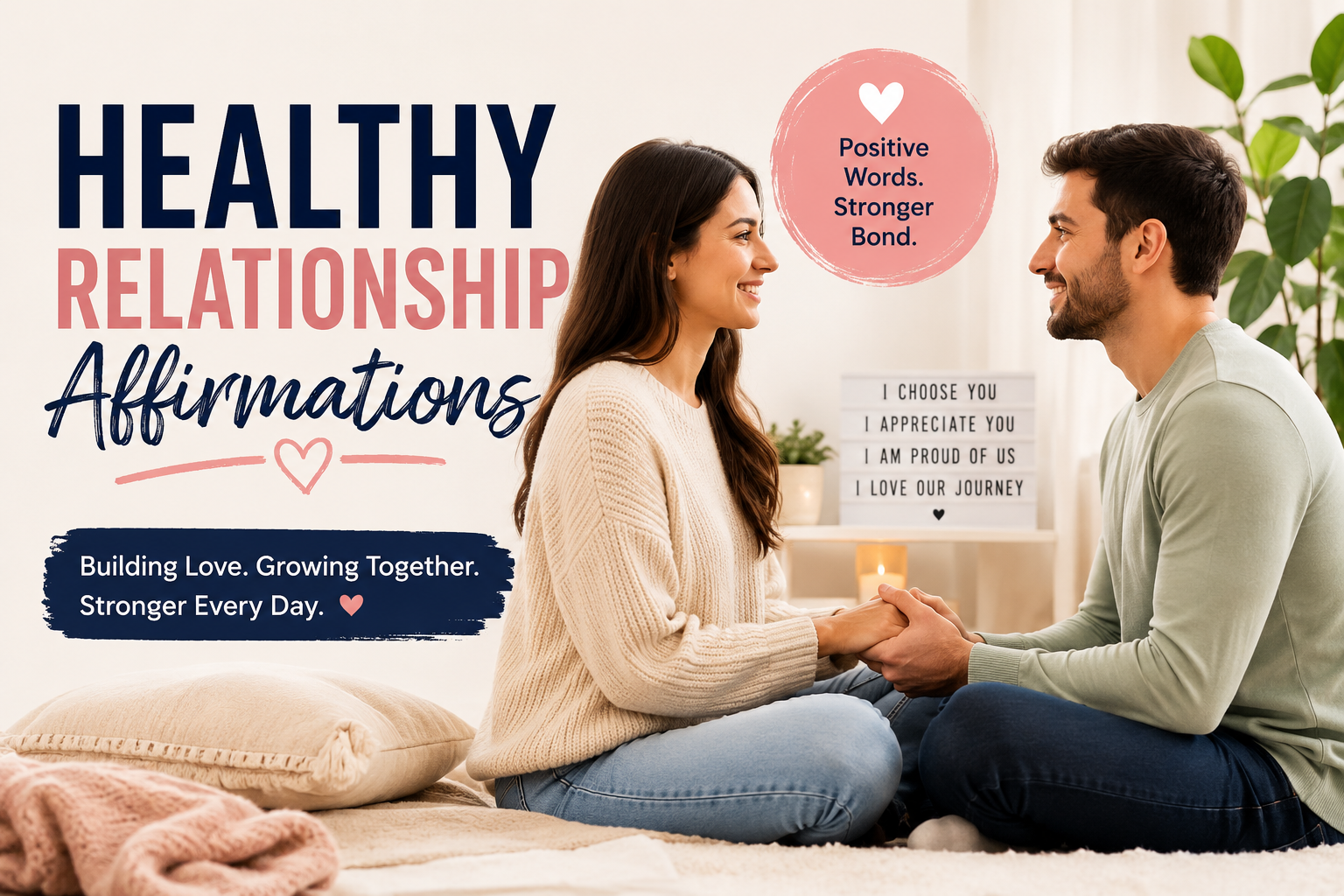 Healthy Relationship Affirmations: 100+ Powerful Phrases to Build Love, Trust, and Connection