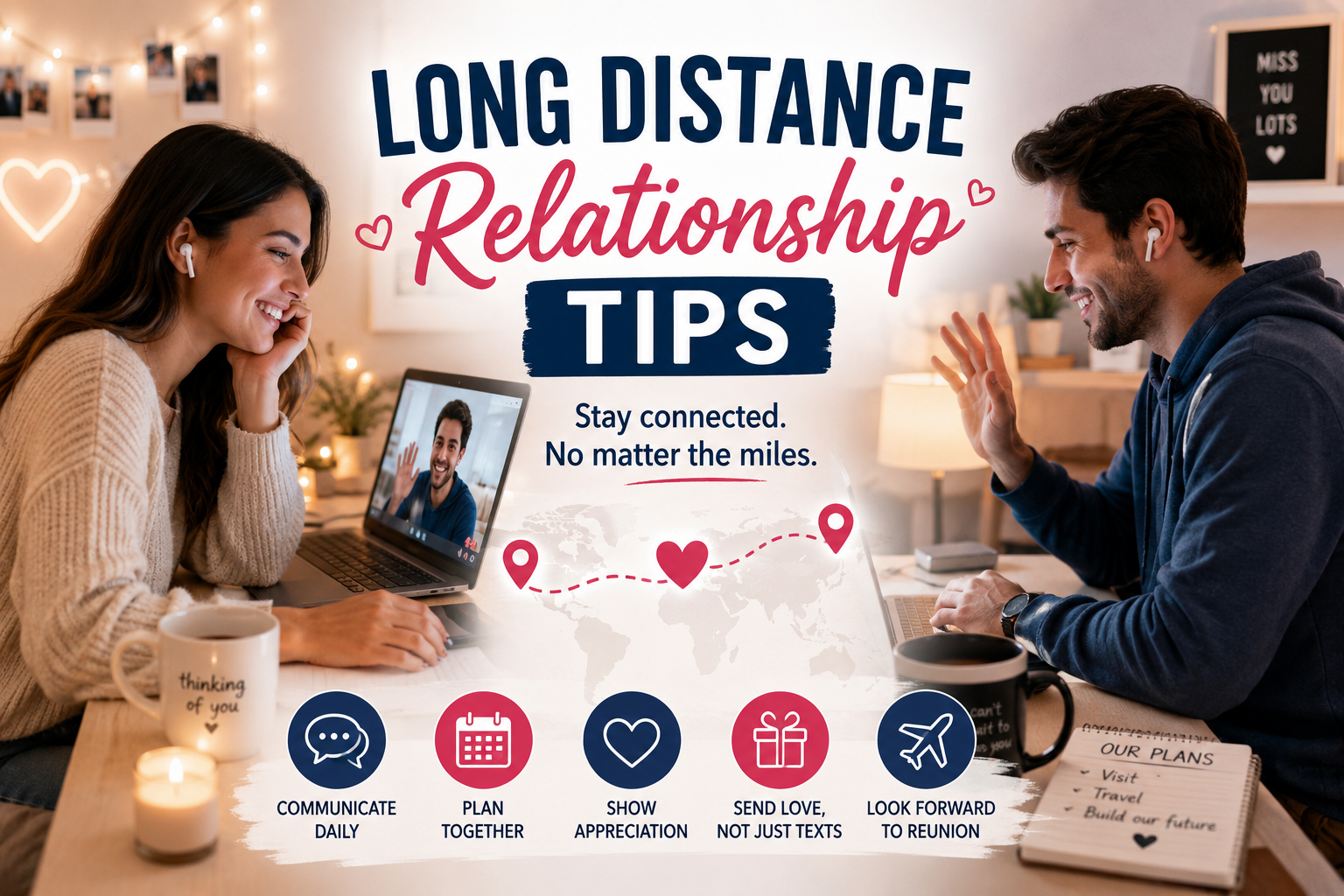 15 Proven Long Distance Relationship Tips to Stay Madly in Love